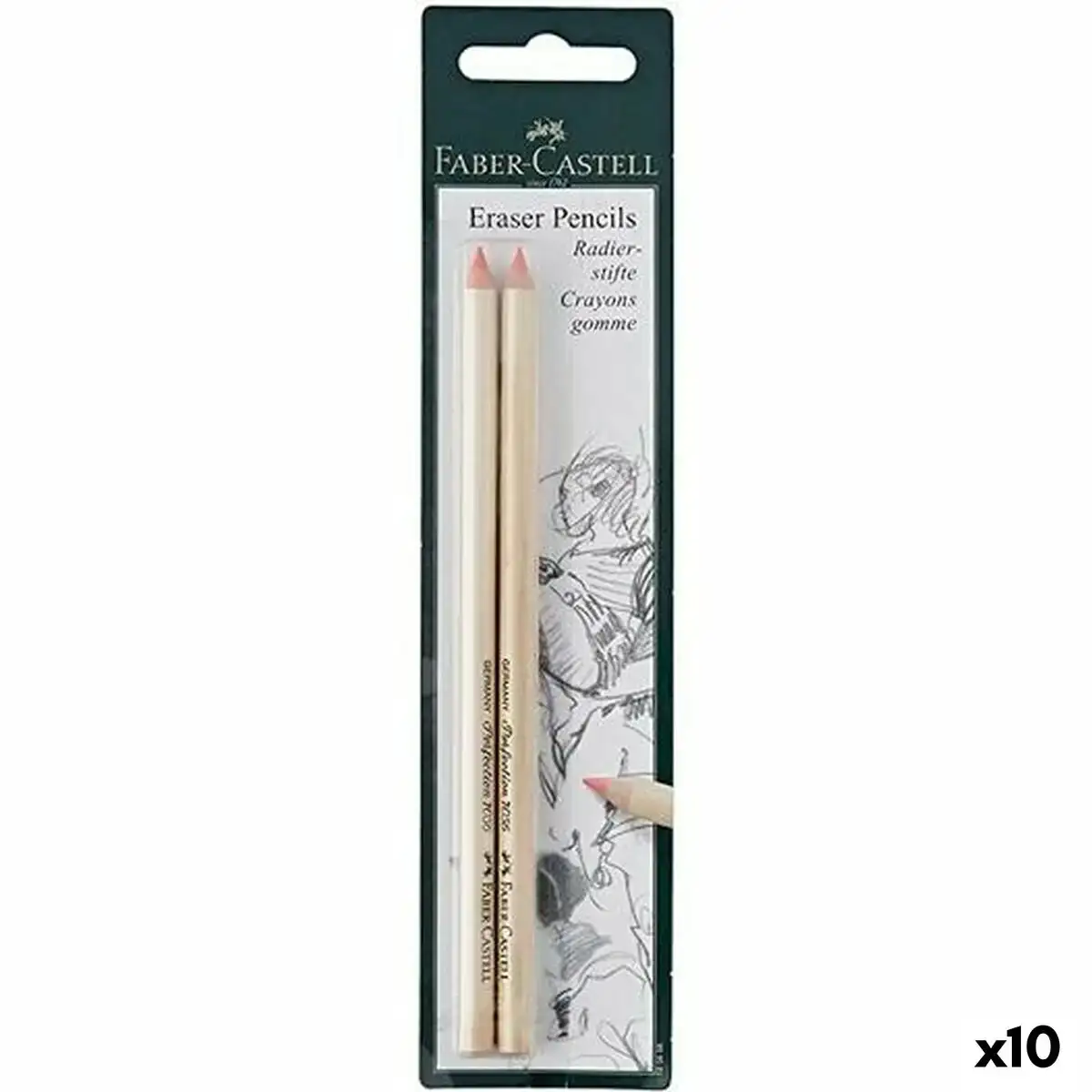 Crayon faber castell 10 unites_7966. Entrez dans l'Univers de DIAYTAR COTE D'IVOIRE - Où Chaque Produit a son Histoire. Explorez notre catalogue et découvrez des trésors qui racontent la riche culture du Côte d'Ivoire.