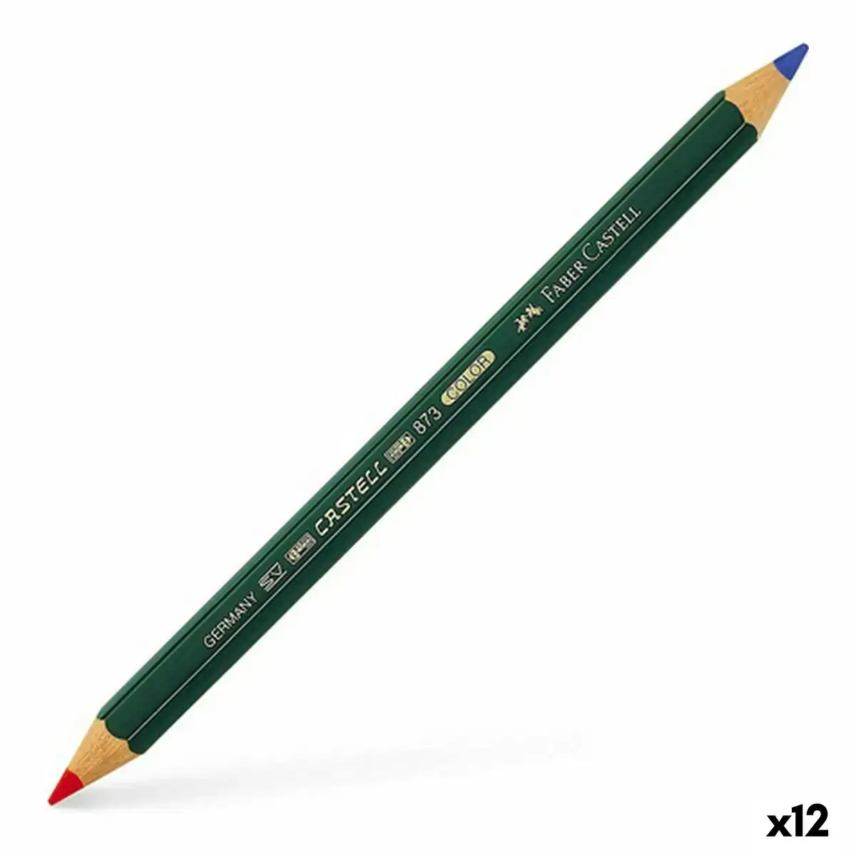 Crayon faber castell 873 color rouge bleu 4 3 mm 12 unites _3851. DIAYTAR COTE D'IVOIRE - Là où le Chic Rencontre la Tradition. Naviguez à travers notre catalogue et choisissez des produits qui équilibrent l'élégance intemporelle et l'innovation moderne.