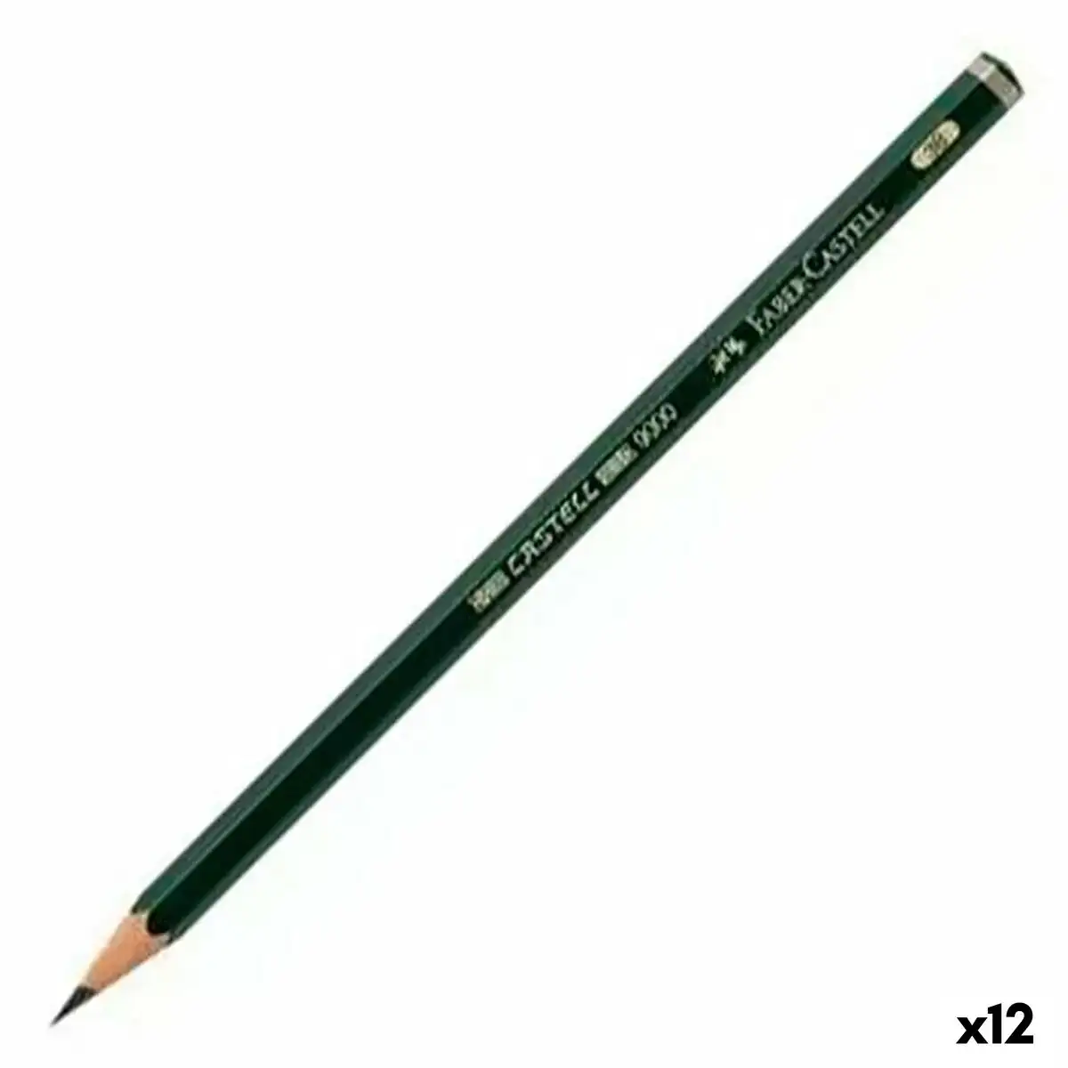 Crayon faber castell 9000 ecologique 3b 12 unites _1239. DIAYTAR COTE D'IVOIRE - L'Artisanat à Portée de Clic. Découvrez notre boutique en ligne pour trouver des produits uniques qui célèbrent la créativité et l'artisanat sénégalais.