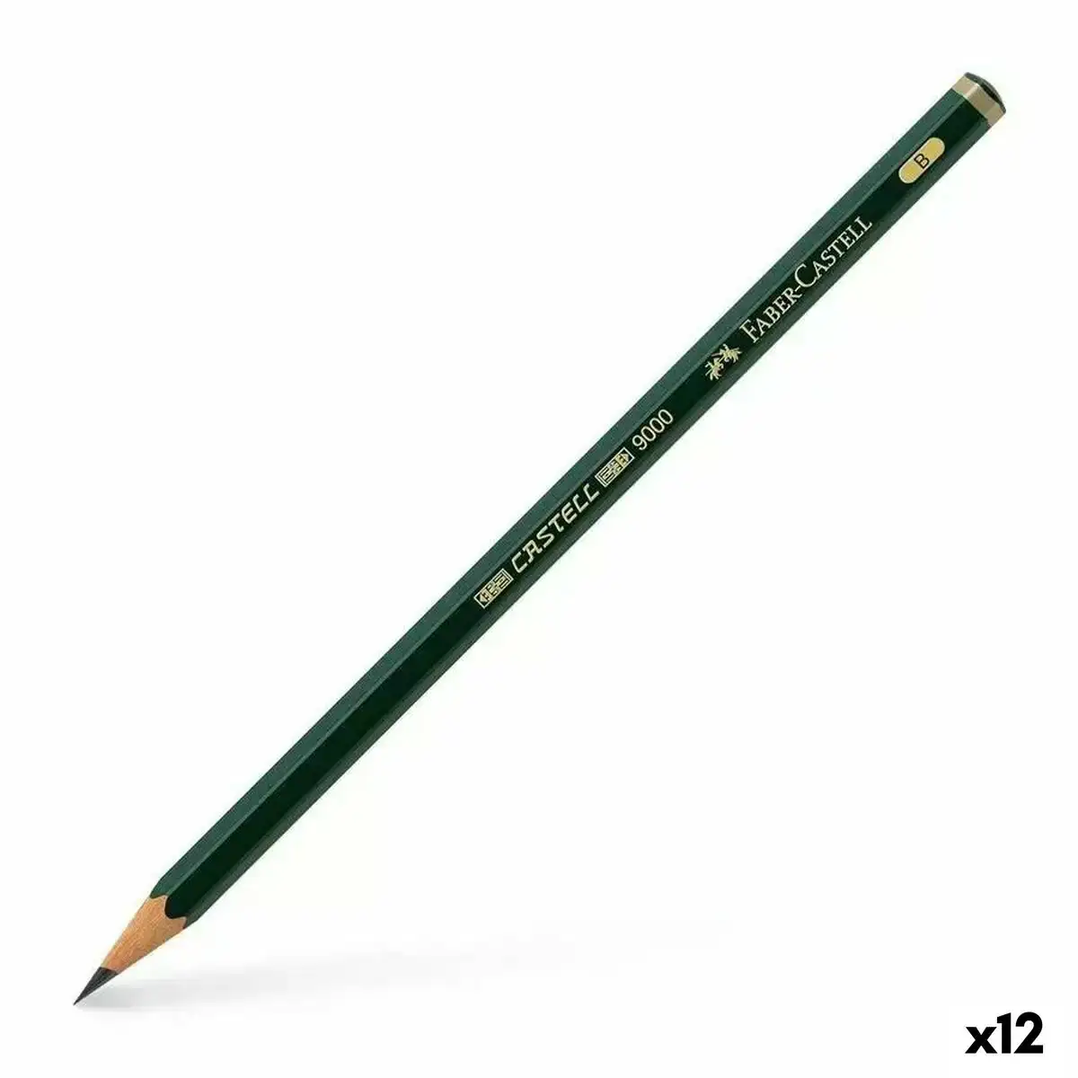 Crayon faber castell 9000 ecologique b 12 unites _3869. Bienvenue chez DIAYTAR COTE D'IVOIRE - Où Choisir Rime avec Découvrir. Plongez dans notre catalogue et trouvez des produits qui révèlent la diversité et la richesse culturelle du Côte d'Ivoire.