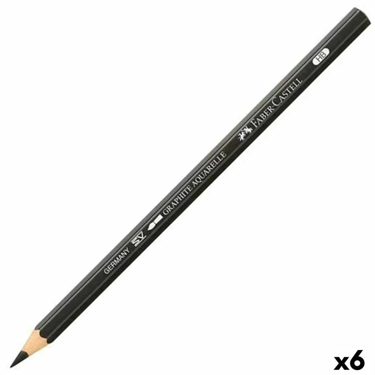 Crayon faber castell graphite aquarelle aquarelle hb 6 unites _6111. Plongez dans le Monde de DIAYTAR COTE D'IVOIRE - Où Chaque Article Raconte une Histoire. Explorez notre vaste assortiment et choisissez des produits qui vous parlent et reflètent votre style unique.
