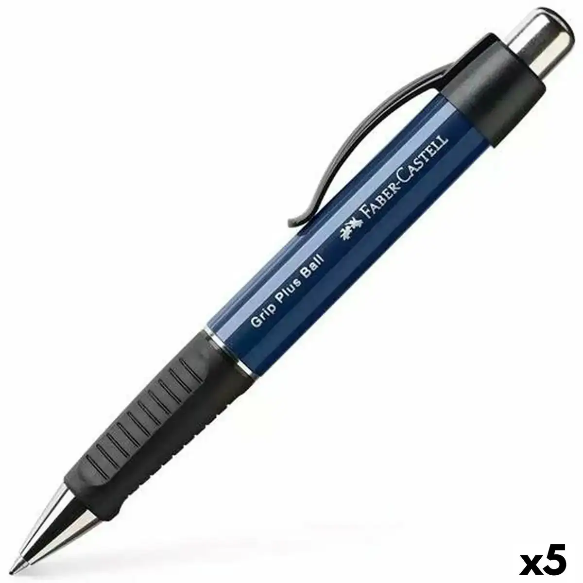 Crayon faber castell grip plus ball m bleu 5 unites_8019. DIAYTAR COTE D'IVOIRE - Où Choisir est un Plaisir Responsable. Explorez notre boutique en ligne et adoptez des produits qui reflètent notre engagement envers la durabilité.
