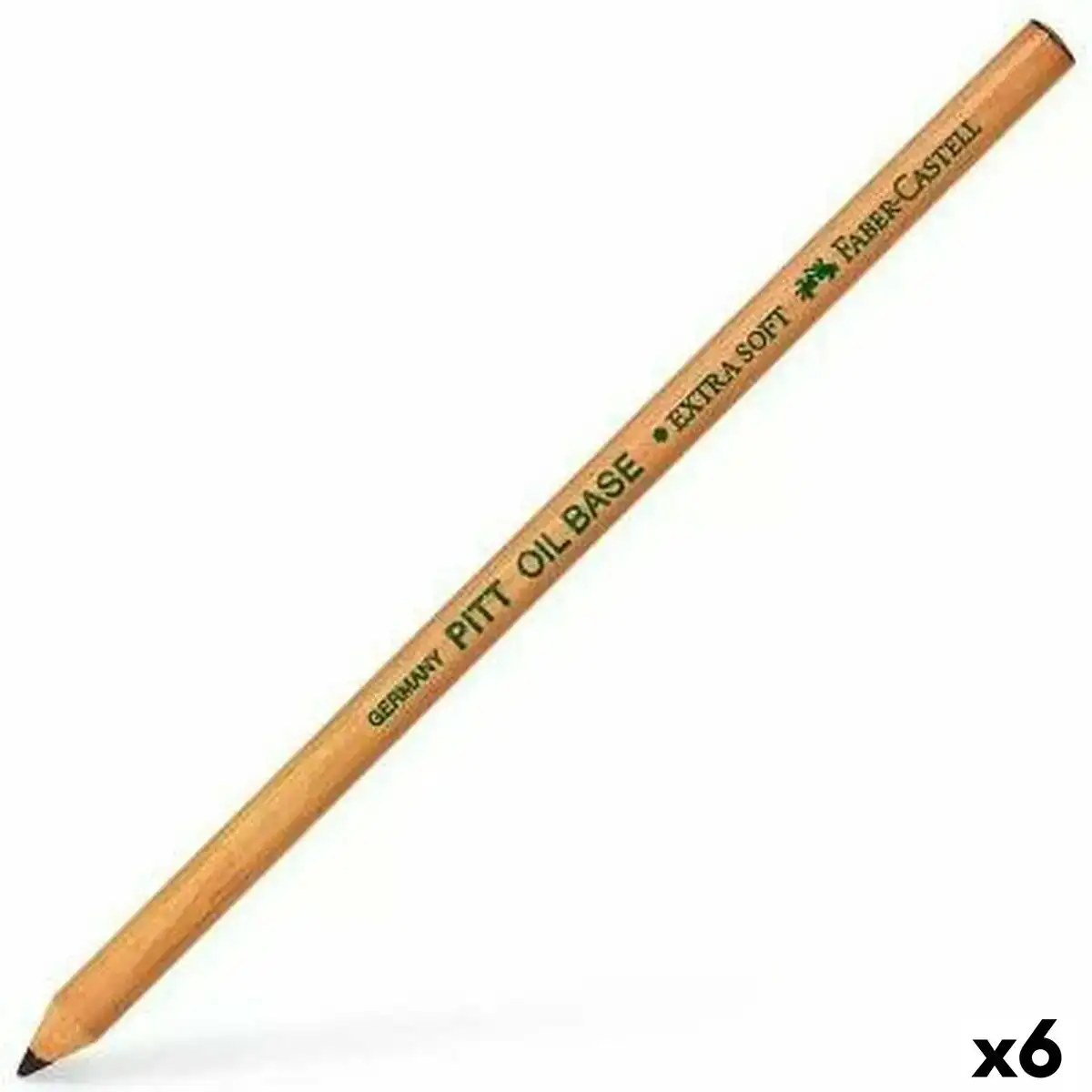 Crayon faber castell pitt oil base moelleux 6 unites _3089. DIAYTAR COTE D'IVOIRE - Où la Qualité est Notre Engagement. Explorez notre boutique en ligne pour découvrir des produits conçus pour vous apporter satisfaction et plaisir.