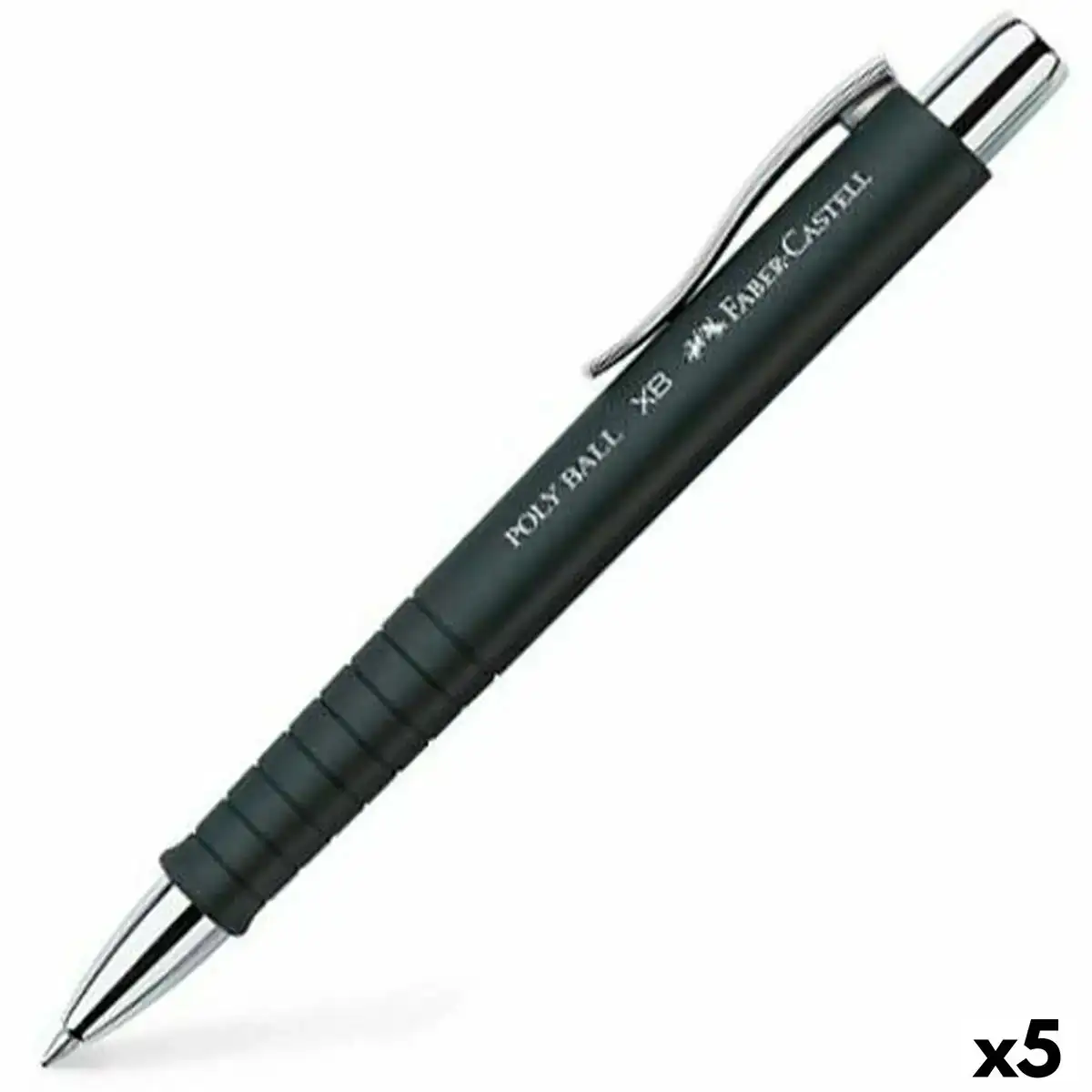 Crayon faber castell poly ball xb noir 5 unites_5825. DIAYTAR COTE D'IVOIRE - Où Choisir est une Célébration. Découvrez notre sélection de produits qui représentent la diversité et la joie du Côte d'Ivoire, à chaque étape de votre vie.