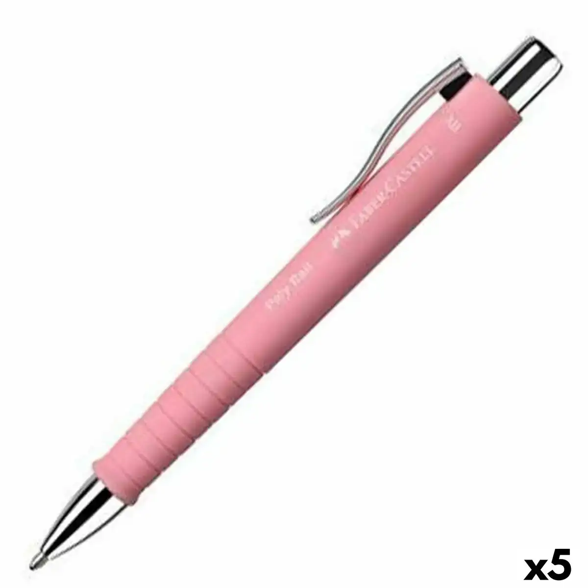 Crayon faber castell poly ball xb rose 5 unites_2441. Bienvenue chez DIAYTAR COTE D'IVOIRE - Où Choisir est un Voyage. Plongez dans notre plateforme en ligne pour trouver des produits qui ajoutent de la couleur et de la texture à votre quotidien.