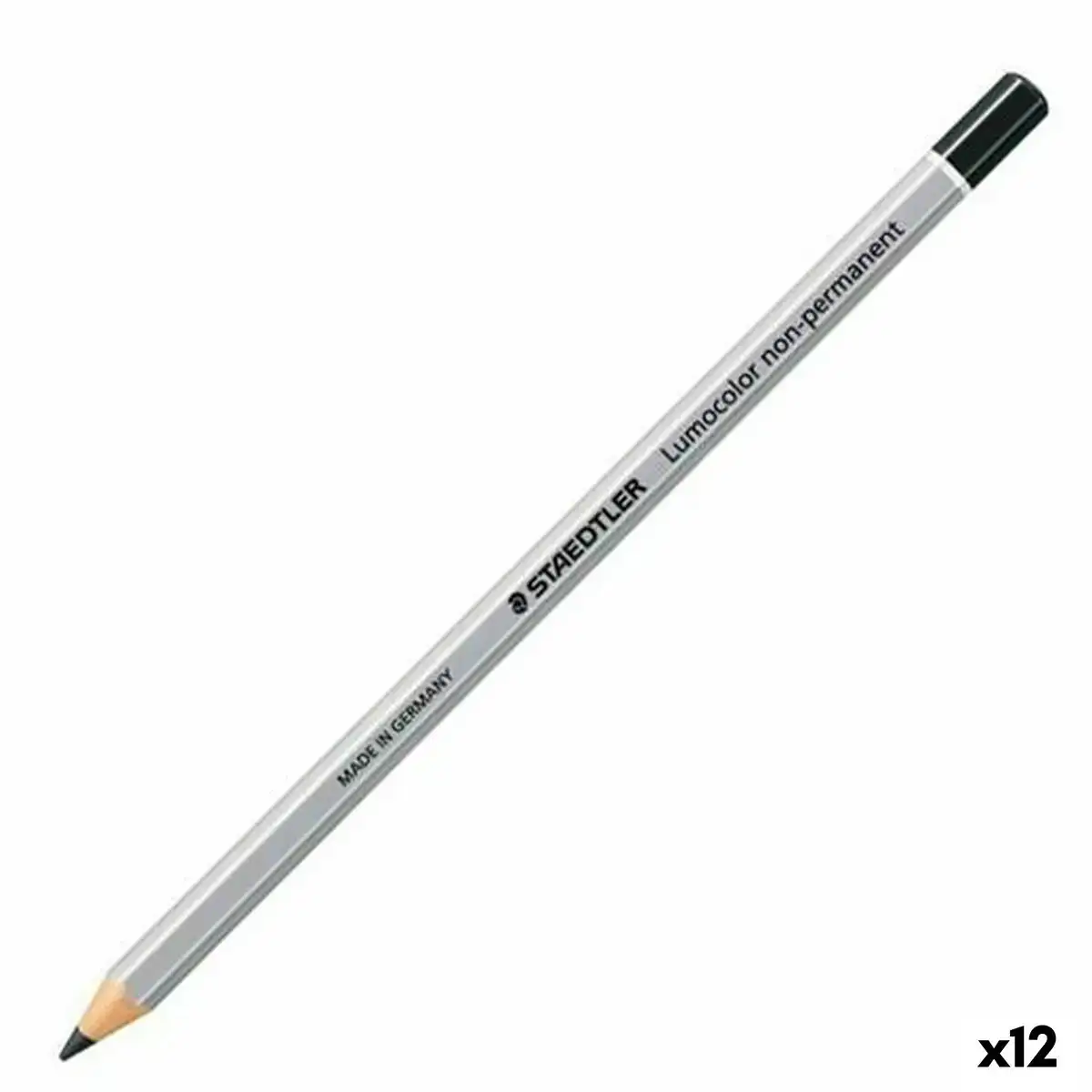 Crayon marqueur staedtler non permanent noir 12 unites _1437. DIAYTAR COTE D'IVOIRE - Là où le Shopping Devient une Expérience. Naviguez à travers notre catalogue diversifié et découvrez des produits qui ajoutent de la couleur et de la passion à votre vie.