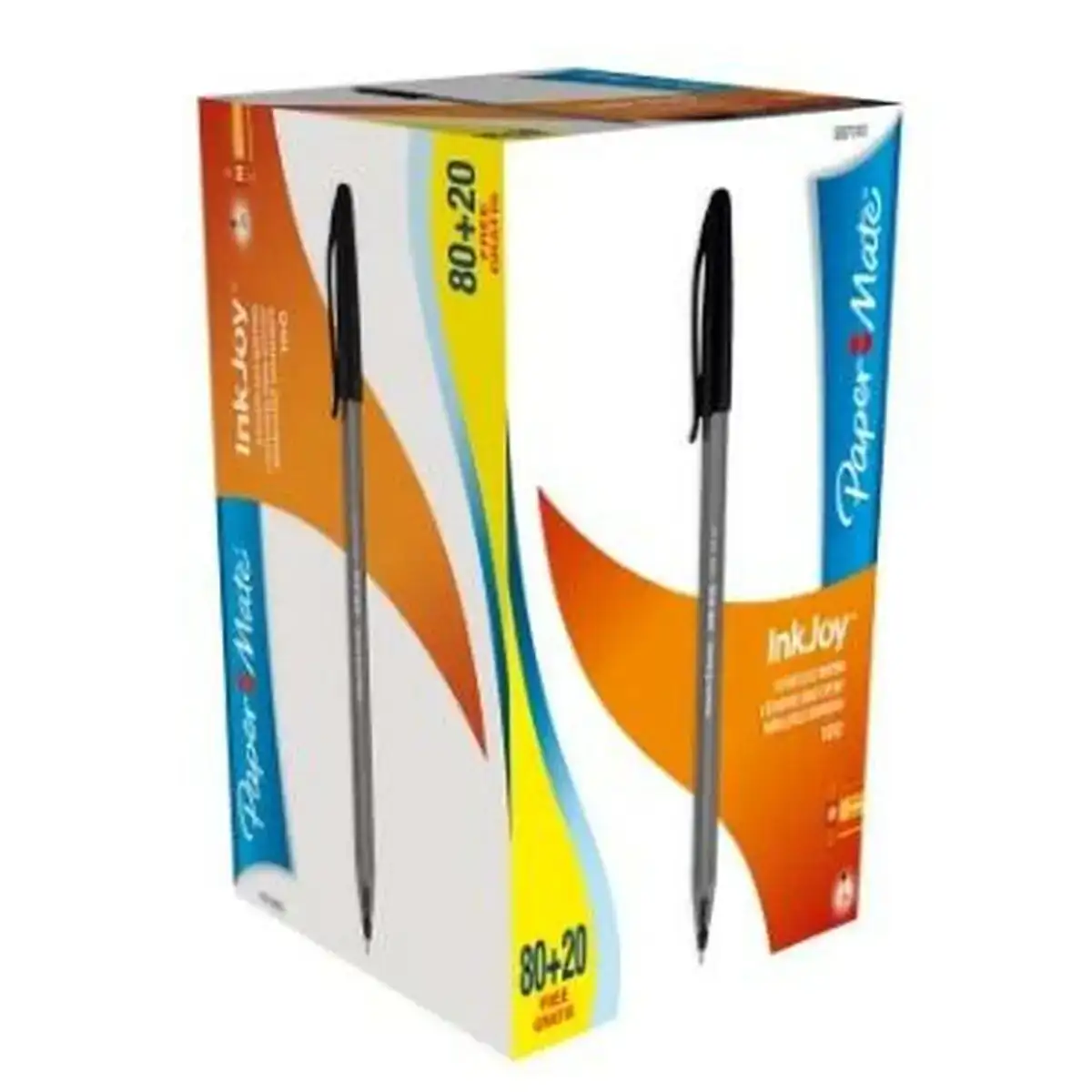 Crayon paper mate inkjoy 100 noir 100 unites_5122. DIAYTAR COTE D'IVOIRE - Là où la Diversité Rencontre la Qualité. Parcourez notre gamme complète et trouvez des produits qui incarnent la richesse et l'unicité du Côte d'Ivoire.