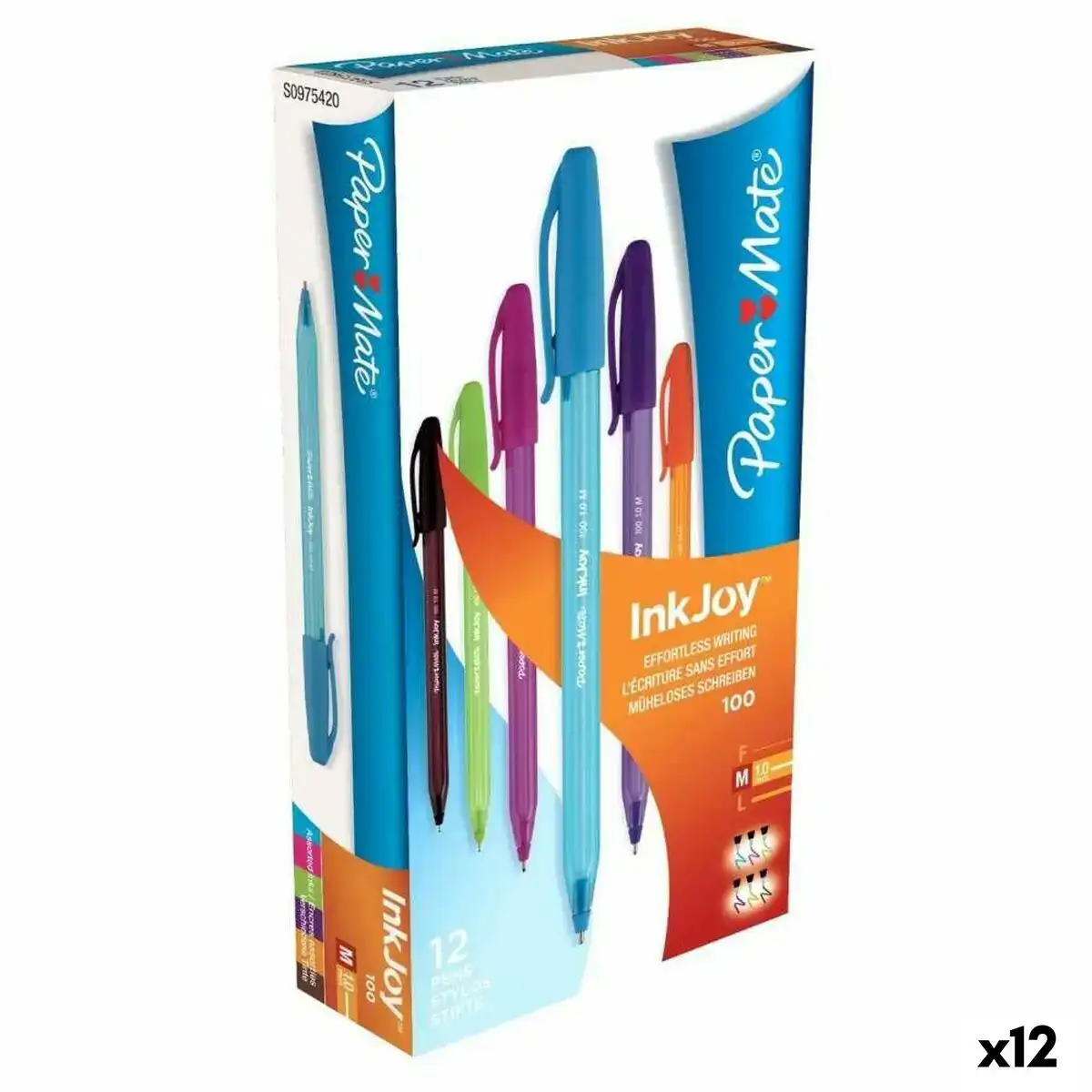 Crayon paper mate inkjoy 12 pieces multicouleur 1 mm 12 unites _1495. DIAYTAR COTE D'IVOIRE - Où Chaque Achat Raconte une Histoire. Explorez notre boutique en ligne et créez votre propre narration à travers notre diversité de produits, chacun portant une signification unique.