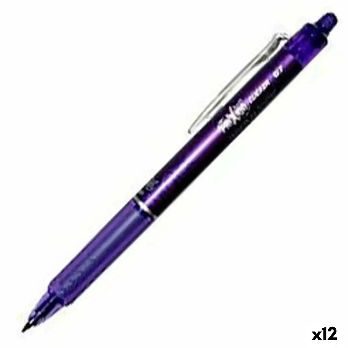 Crayon pilot frixion clicker encre effacable violet 0 4 mm 12 unites_7000. DIAYTAR COTE D'IVOIRE - Où Choisir est un Plaisir Responsable. Explorez notre boutique en ligne et adoptez des produits qui reflètent notre engagement envers la durabilité.