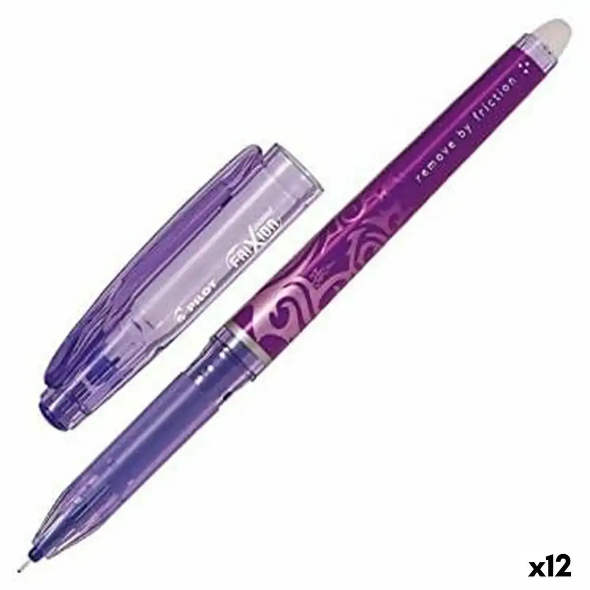 Crayon pilot frixion point encre effacable 0 25 mm violet 12 unites _2611. DIAYTAR COTE D'IVOIRE - Votre Source de Trouvailles uniques. Naviguez à travers notre catalogue et trouvez des articles qui vous distinguent et reflètent votre unicité.