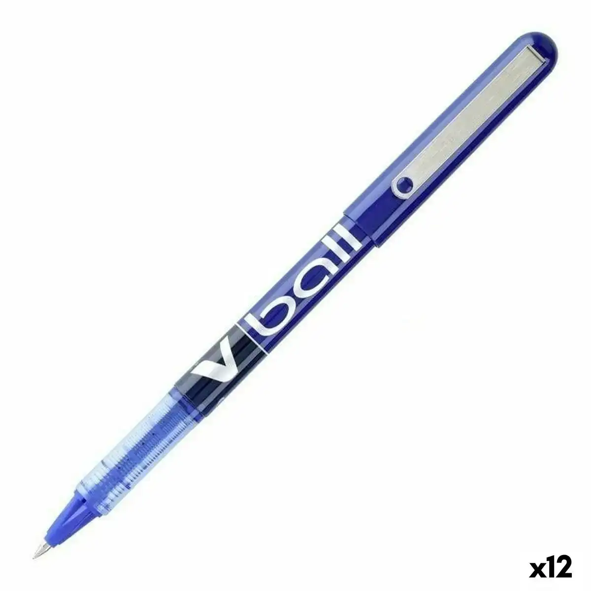 Crayon roller pilot v ball 0 7 mm bleu metal plastique 12 unites _6426. DIAYTAR COTE D'IVOIRE - Là où le Shopping Devient une Expérience. Naviguez à travers notre catalogue diversifié et découvrez des produits qui ajoutent de la couleur et de la passion à votre vie.