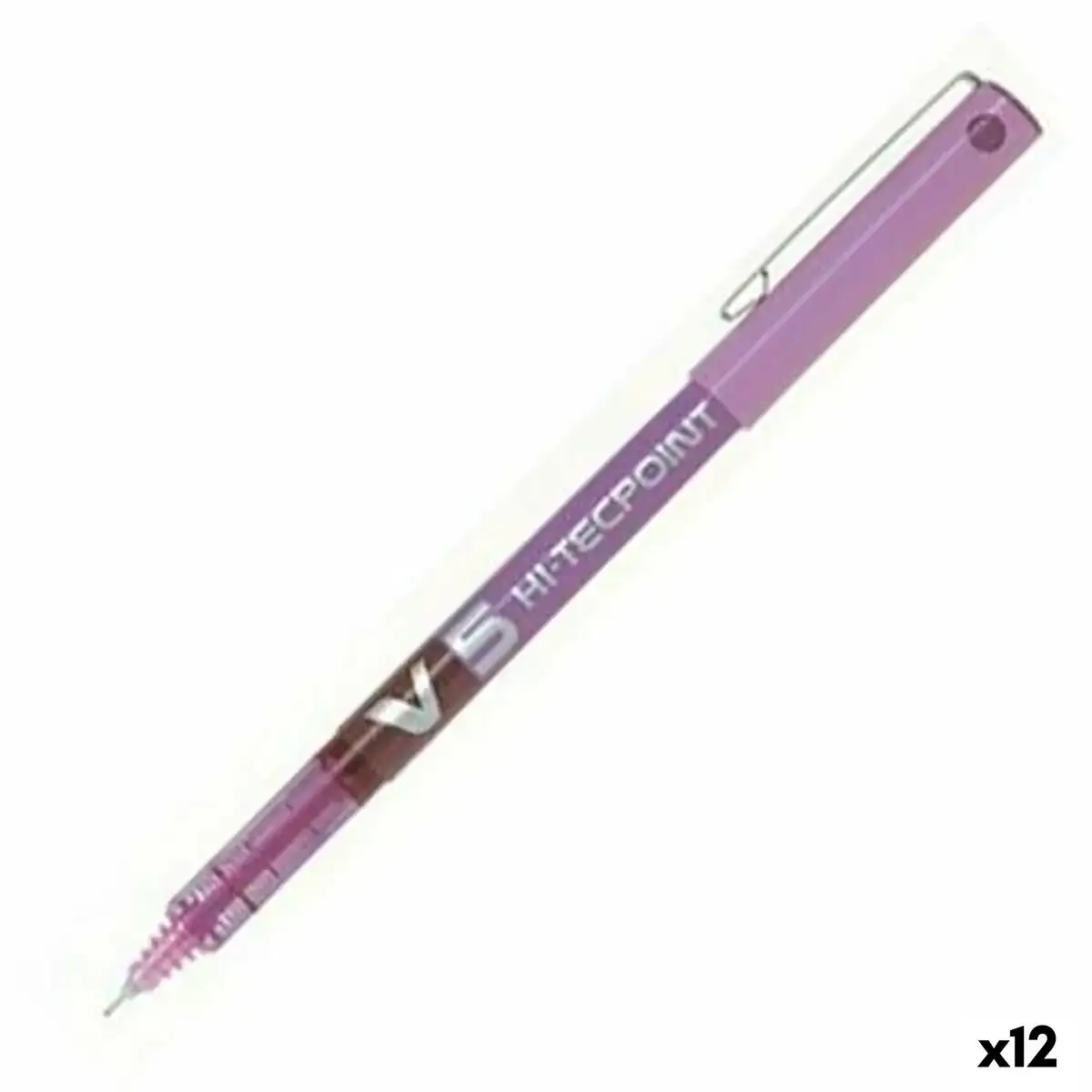 Crayon roller pilot v5 violet 0 3 mm aiguille 12 unites _8571. DIAYTAR COTE D'IVOIRE - Votre Passage vers le Raffinement. Plongez dans notre univers de produits exquis et choisissez des articles qui ajoutent une touche de sophistication à votre vie.