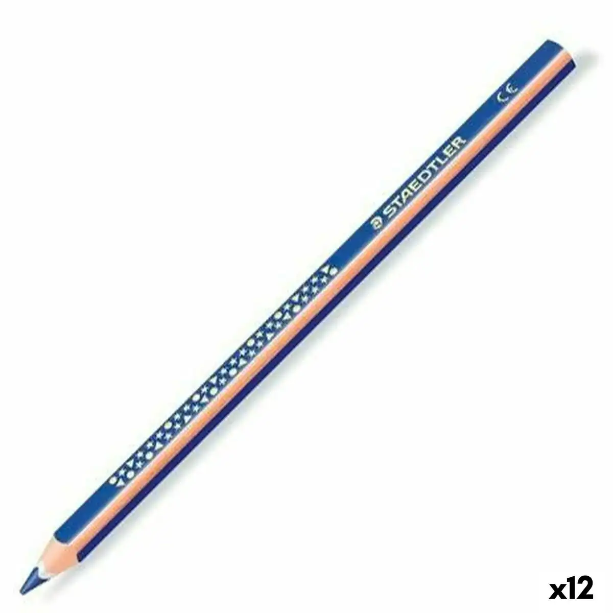 Crayon staedtler jumbo noris bleu 12 unites _3976. DIAYTAR COTE D'IVOIRE - L'Univers de l'Élégance Accessible. Plongez dans notre catalogue et choisissez des produits qui allient sophistication et accessibilité pour un shopping exquis.