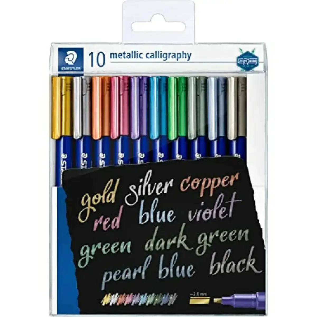 Crayon staedtler metallic calligraphy reconditionne a _6337. Bienvenue sur DIAYTAR COTE D'IVOIRE - Là où Chaque Objet a une Âme. Plongez dans notre catalogue et trouvez des articles qui portent l'essence de l'artisanat et de la passion.