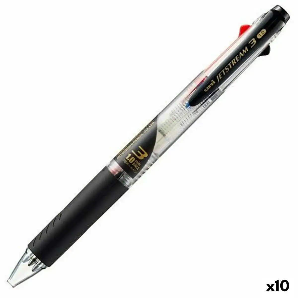 Crayon uni ball jetstream rouge noir bleu 10 unites_5052. DIAYTAR COTE D'IVOIRE - Où Chaque Achat Raconte une Histoire. Parcourez notre boutique en ligne pour trouver des articles qui évoquent le savoir-faire et la tradition du Côte d'Ivoire.