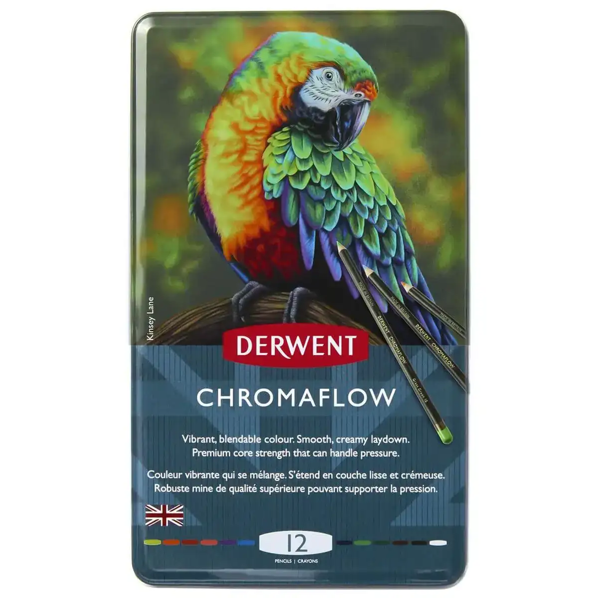 Crayons de couleur derwent chromaflow multicouleur_4300. DIAYTAR COTE D'IVOIRE - Où Choisir est une Célébration. Découvrez notre sélection de produits qui représentent la diversité et la joie du Côte d'Ivoire, à chaque étape de votre vie.