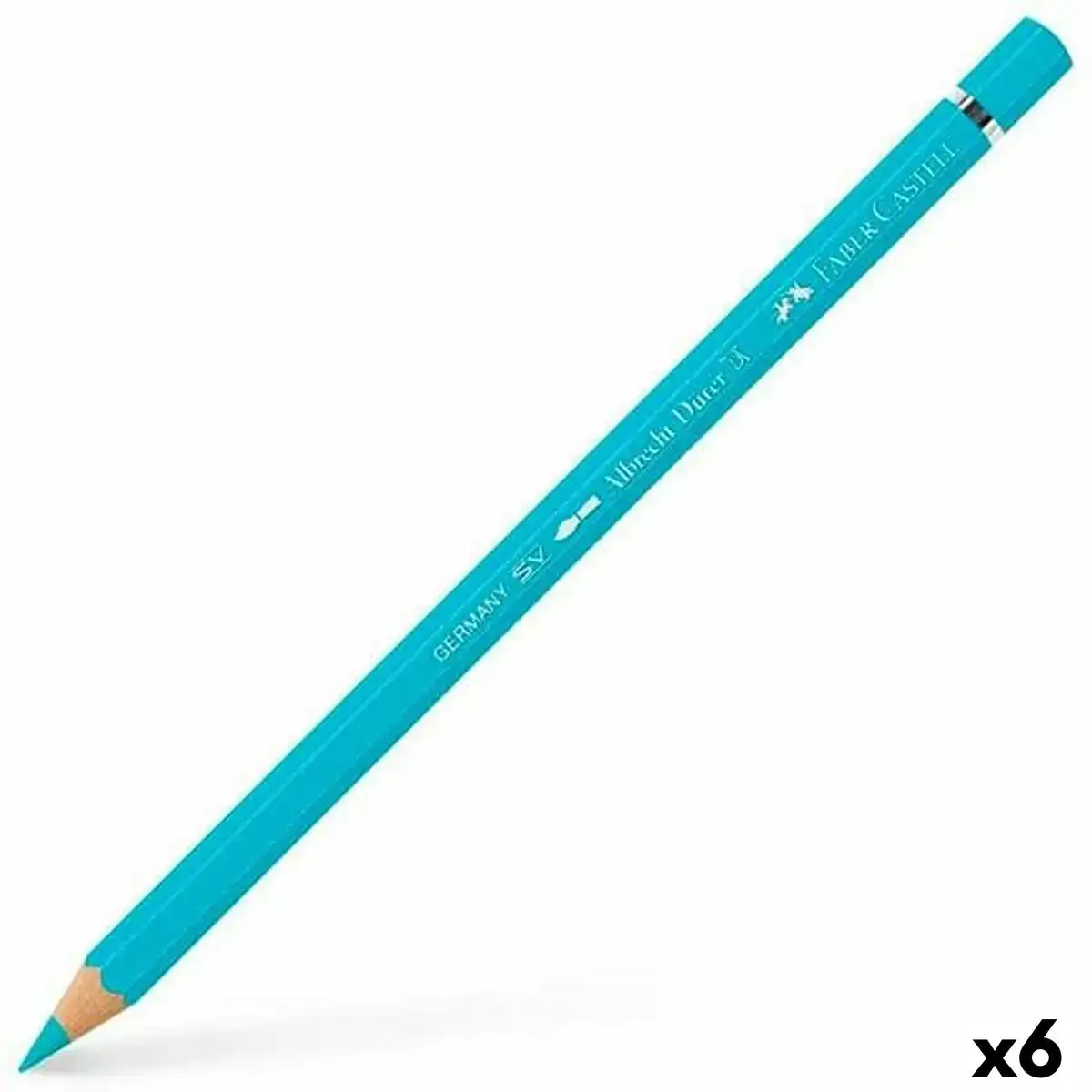 Crayons de couleur faber castell albrecht durer 154 turquoise 6 unites _1627. DIAYTAR COTE D'IVOIRE - Votre Destinée Shopping Personnalisée. Plongez dans notre boutique en ligne et créez votre propre expérience de shopping en choisissant parmi nos produits variés.