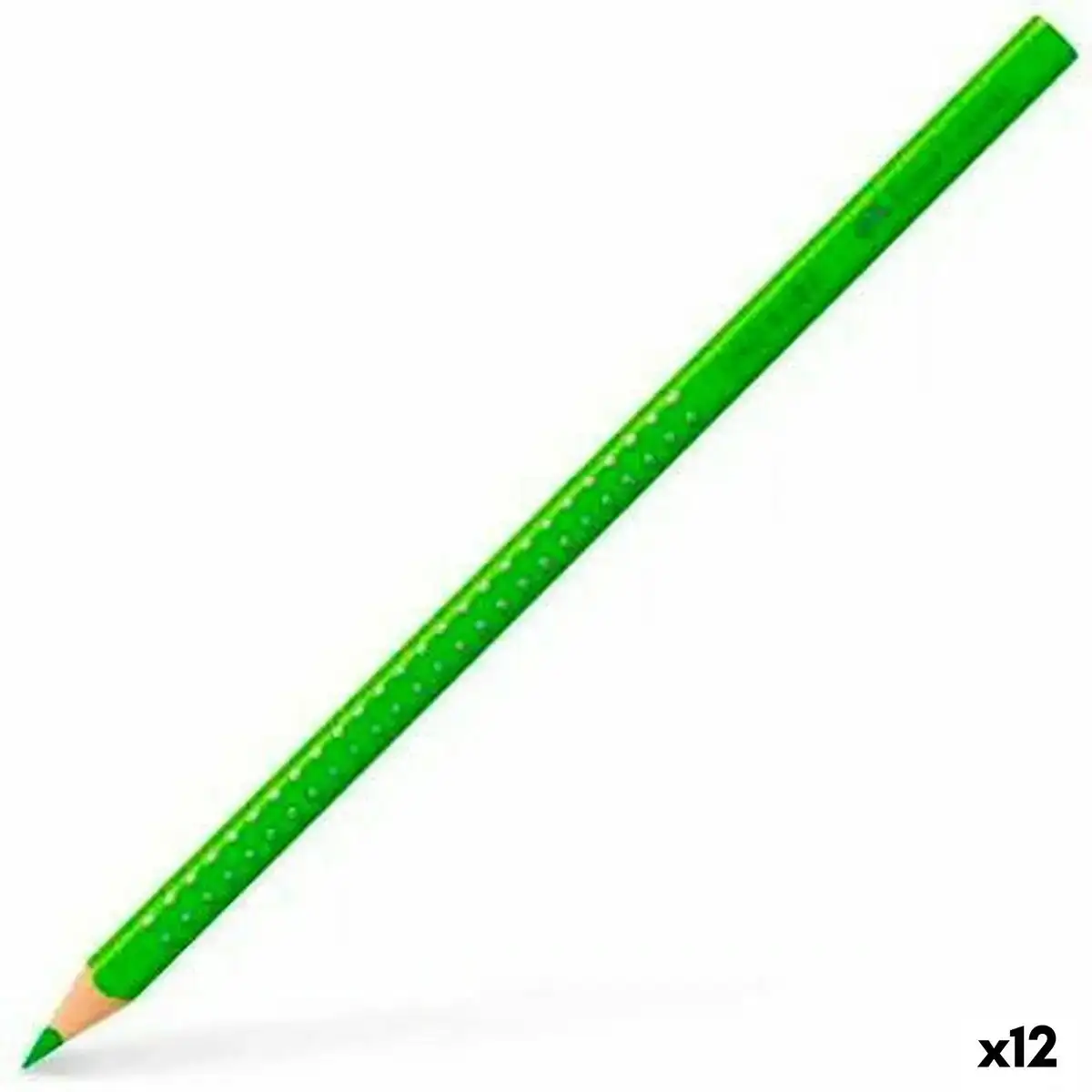 Crayons de couleur faber castell colour grip vert 12 unites _6239. DIAYTAR COTE D'IVOIRE - Où Choisir est un Acte d'Amour pour le Côte d'Ivoire. Explorez notre boutique en ligne et choisissez des articles qui célèbrent la culture et l'artisanat du pays.