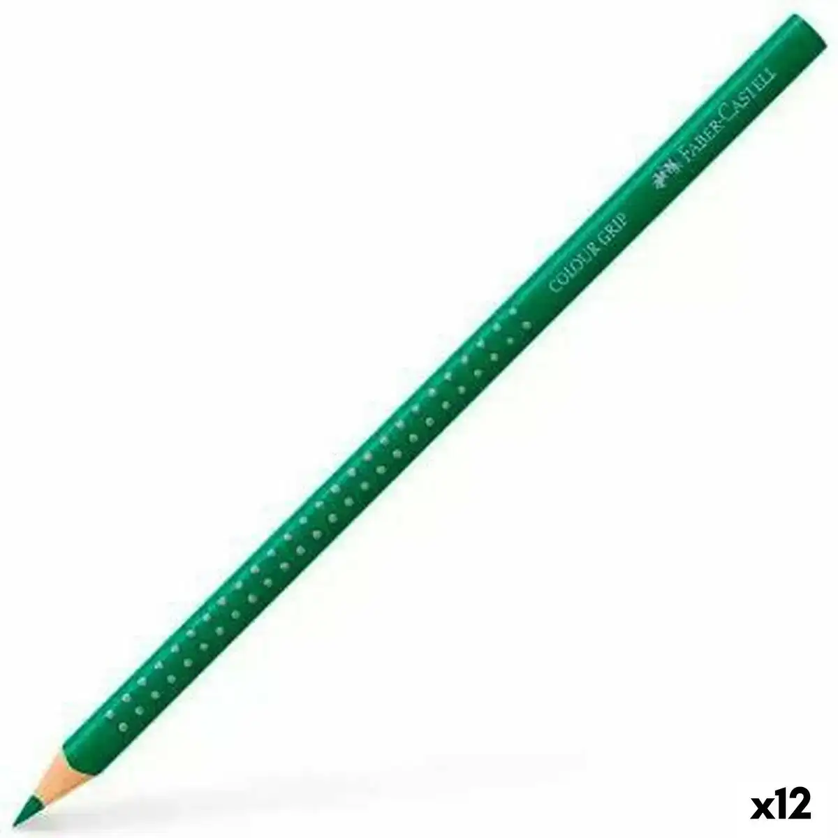 Crayons de couleur faber castell colour grip vert emeraude 12 unites _2669. DIAYTAR COTE D'IVOIRE - Là où Chaque Produit a son Propre Éclat. Explorez notre boutique en ligne et trouvez des articles qui ajoutent de la brillance à votre quotidien.