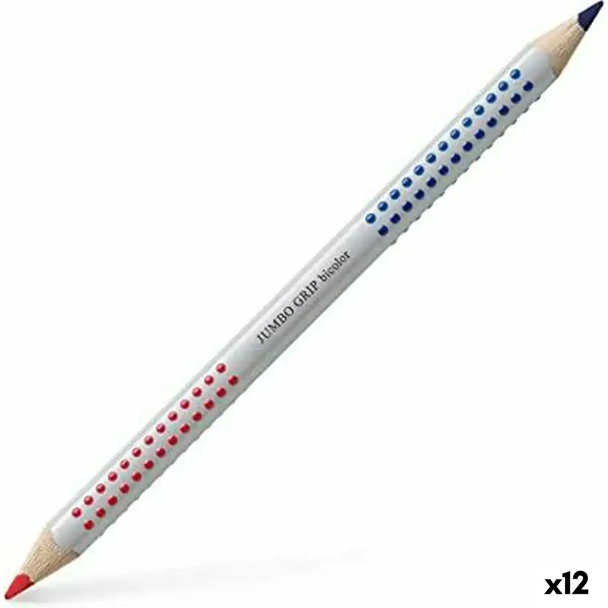 Crayons de couleur faber castell jumbo rouge bleu 12 unites _6513. DIAYTAR COTE D'IVOIRE - Là où la Qualité se Marque d'une Touche Côte d'Ivoireaise. Naviguez à travers notre boutique en ligne et choisissez des produits qui allient excellence et tradition.