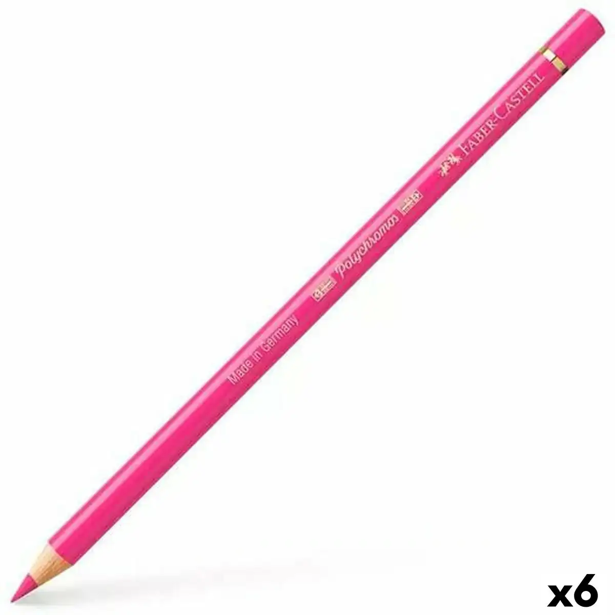 Crayons de couleur faber castell polychromos rose 6 unites _8415. DIAYTAR COTE D'IVOIRE - Là où la Beauté Rencontre la Fonctionnalité. Parcourez notre sélection pour trouver des produits qui allient esthétique et praticité, pour un quotidien sublimé.