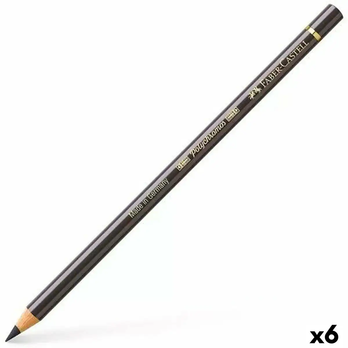 Crayons de couleur faber castell polychromos sepia 6 unites _4638. DIAYTAR COTE D'IVOIRE - Là où la Qualité se Marque d'une Touche Côte d'Ivoireaise. Naviguez à travers notre boutique en ligne et choisissez des produits qui allient excellence et tradition.