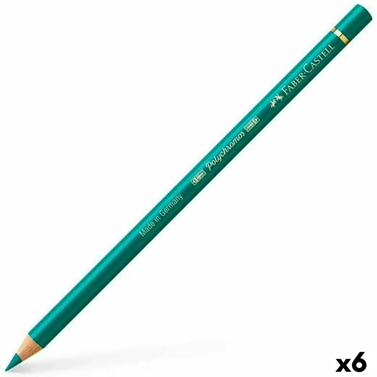 Crayons de couleur faber castell polychromos vert 6 unites _7167. DIAYTAR COTE D'IVOIRE - L'Équilibre Parfait entre Tradition et Modernité. Explorez notre collection pour trouver des produits qui incarnent la culture et la contemporanéité du Côte d'Ivoire.