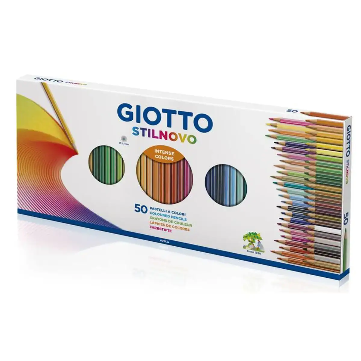 Crayons de couleur giotto stilnovo multicouleur 50 pieces_6261. DIAYTAR COTE D'IVOIRE - Votre Passage vers le Chic et l'Élégance. Naviguez à travers notre boutique en ligne pour trouver des produits qui ajoutent une touche sophistiquée à votre style.