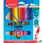 Crayons de couleur maped color peps strong multicouleur 24 pieces 12 unites _8742. DIAYTAR COTE D'IVOIRE - Où Chaque Achat Raconte une Histoire. Explorez notre boutique en ligne et créez votre propre narration à travers notre diversité de produits, chacun portant une signification unique.