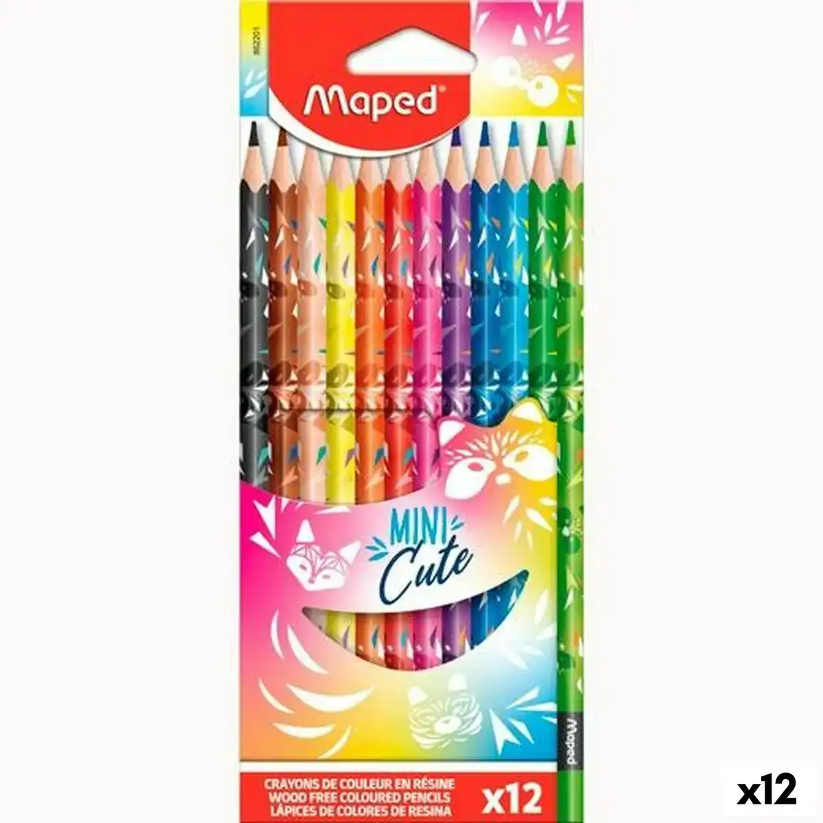 Crayons de couleur maped mini cute multicouleur 12 pieces 12 unites _8401. Bienvenue chez DIAYTAR COTE D'IVOIRE - Où le Shopping Rime avec Diversité. Plongez dans notre univers de produits et découvrez des trésors qui représentent la richesse culturelle du Côte d'Ivoire.