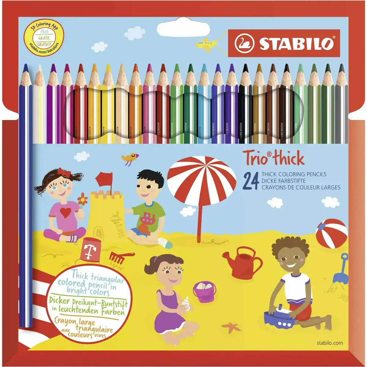 Crayons de couleur stabilo triothick reconditionne d _2748. DIAYTAR COTE D'IVOIRE - Votre Plateforme Shopping Engagée. Explorez notre catalogue et choisissez des produits qui reflètent notre dévouement envers la qualité et la satisfaction du client.