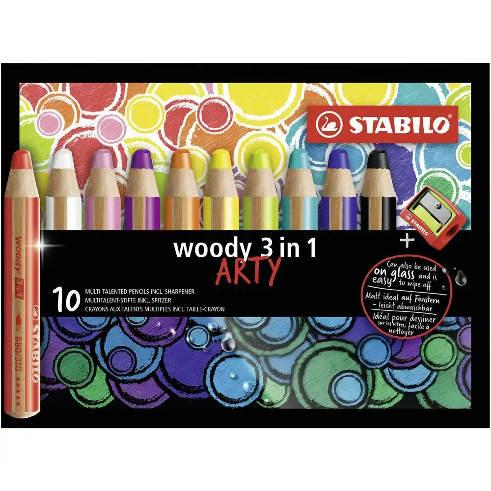Crayons de couleur stabilo woody 3 in 1 arty multicouleur 1 piece _4308. DIAYTAR COTE D'IVOIRE - Votre Destination Shopping d'Exception. Parcourez nos rayons virtuels et choisissez des produits qui incarnent l'excellence et la diversité.