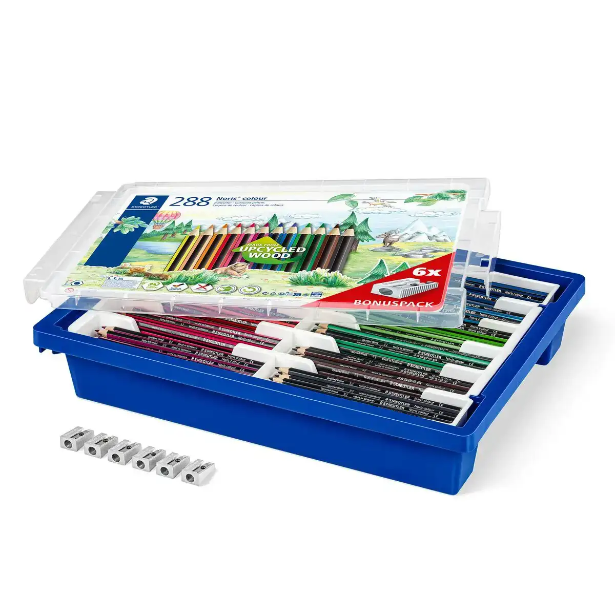 Crayons de couleur staedtler noris 288 pieces multicouleur_9704. DIAYTAR COTE D'IVOIRE - Où Choisir est une Célébration de l'Artisanat Local. Découvrez notre boutique en ligne et choisissez des produits qui incarnent la passion des artisans sénégalais.