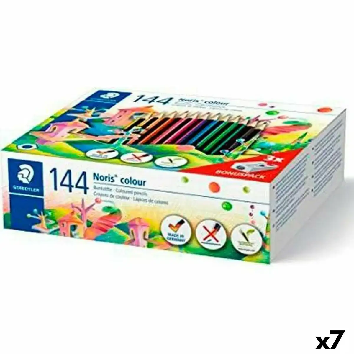 Crayons de couleur staedtler noris colour wopex lot 7 unites _6638. Bienvenue chez DIAYTAR COTE D'IVOIRE - Où Chaque Achat est un Geste d'Amour. Découvrez notre sélection minutieuse et choisissez des articles qui témoignent de votre passion.