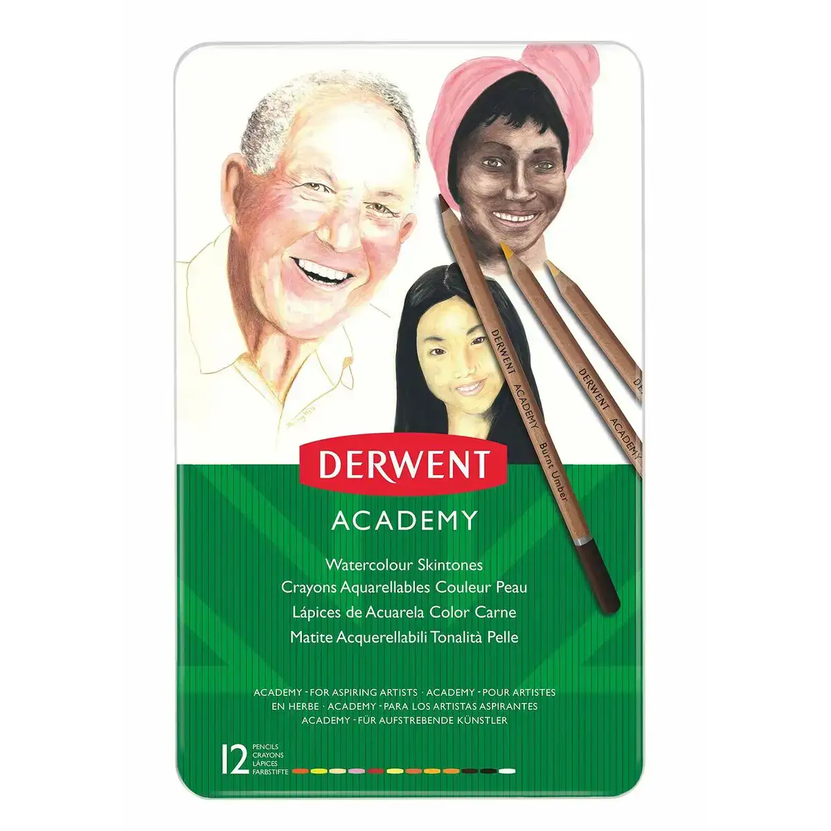 Crayons derwent academy 12 unites bois_8170. DIAYTAR COTE D'IVOIRE - Où Choisir est un Plaisir. Explorez notre boutique en ligne et choisissez parmi des produits de qualité qui satisferont vos besoins et vos goûts.