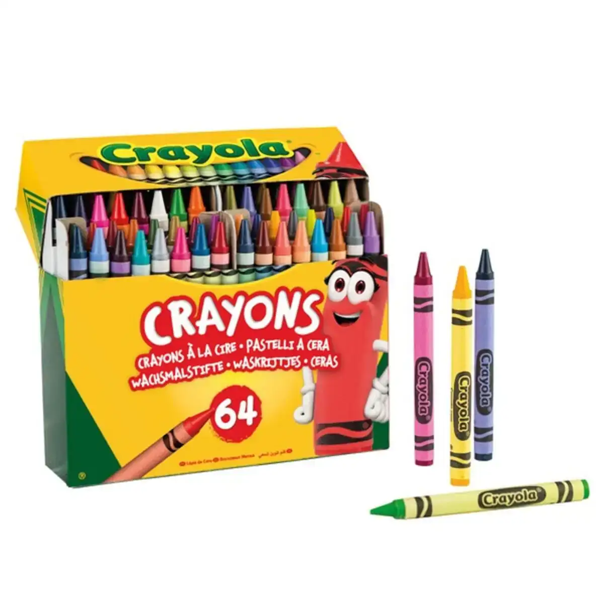 Crayons gras de couleur crayola 52 6448_9525. DIAYTAR COTE D'IVOIRE - Votre Passage vers l'Élégance Abordable. Explorez notre collection où chaque produit est choisi pour sa qualité et son accessibilité, incarnant ainsi l'essence du Côte d'Ivoire.