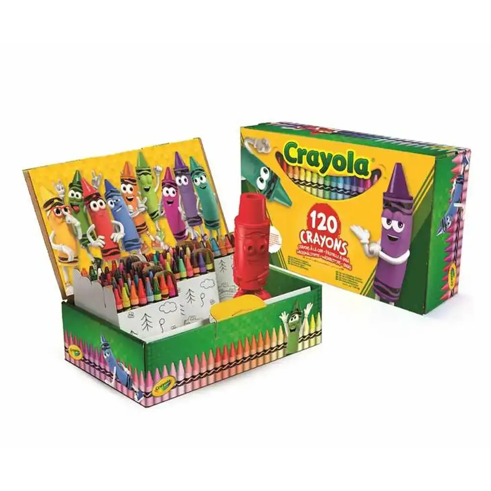 Crayons gras de couleur crayola pets taille crayon 120 pieces 22 5 x 13 5 x 6 5 cm_8050. DIAYTAR COTE D'IVOIRE - Votre Destination pour un Shopping Éclairé. Parcourez notre boutique en ligne pour découvrir des produits de qualité qui embelliront votre quotidien.