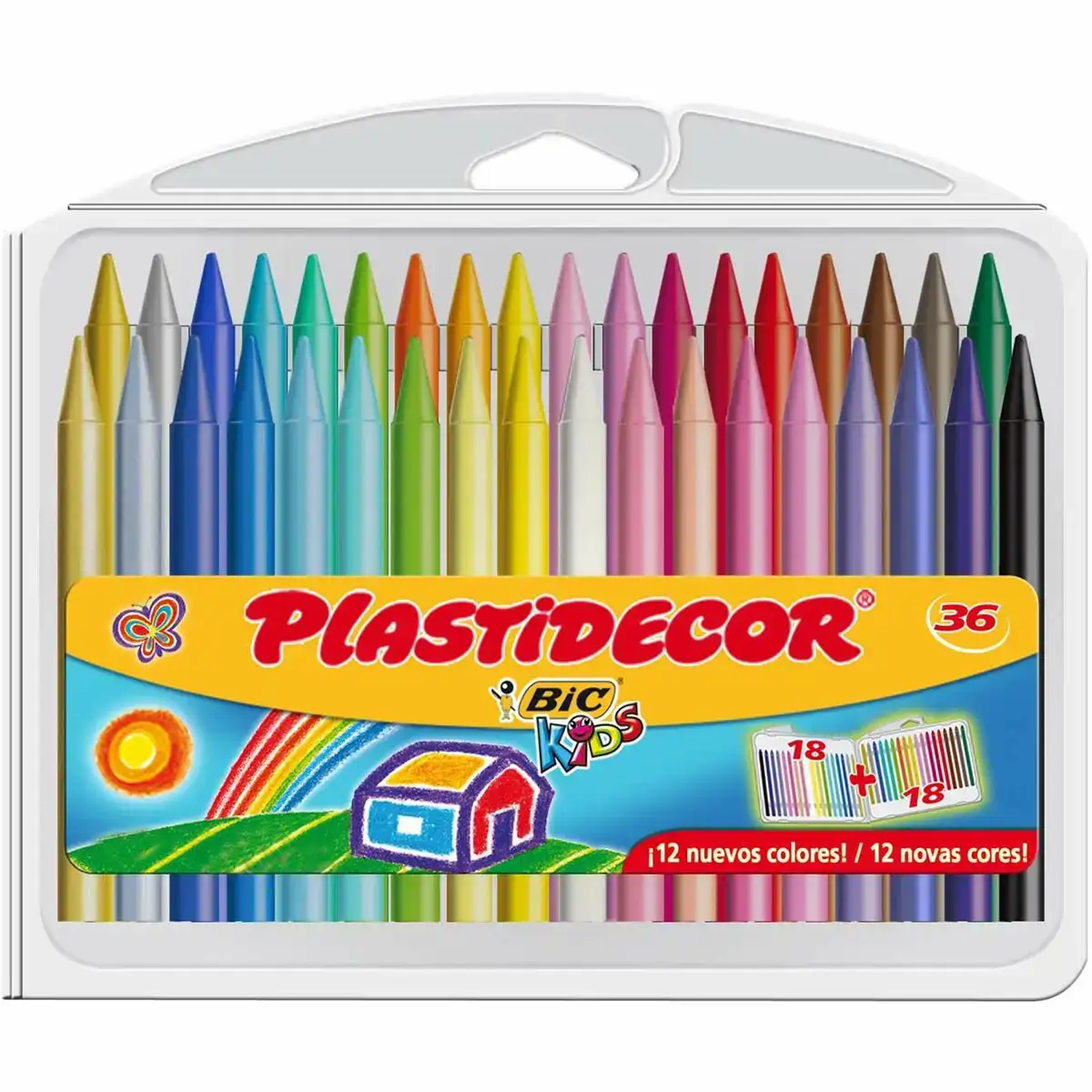 Crayons gras de couleur plastidecor multicouleur_2696. DIAYTAR COTE D'IVOIRE - Votre Source de Découvertes Shopping. Naviguez à travers nos catégories et découvrez des articles qui vous surprendront et vous séduiront.