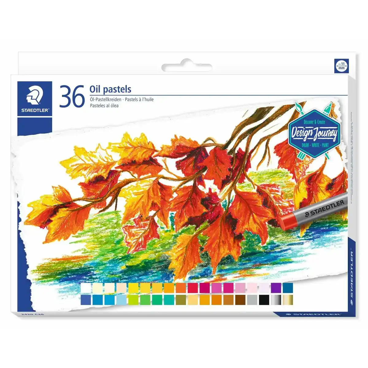 Crayons gras de couleur staedtler design journey 36 pieces multicouleur_1488. DIAYTAR COTE D'IVOIRE - L'Équilibre Parfait entre Tradition et Modernité. Explorez notre collection pour trouver des produits qui incarnent la culture et la contemporanéité du Côte d'Ivoire.