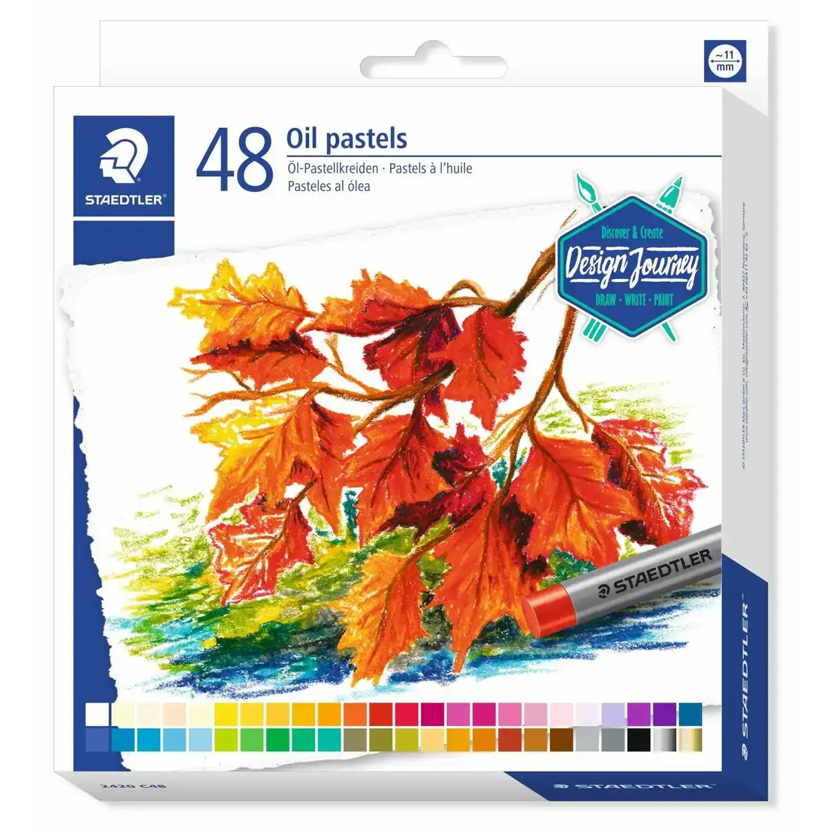 Crayons gras de couleur staedtler design journey 48 pieces multicouleur_7424. Découvrez DIAYTAR COTE D'IVOIRE - Votre Source de Produits Variés et un Service Exceptionnel. Parcourez nos catégories et bénéficiez d'un service client dévoué, prêt à vous guider à chaque étape.