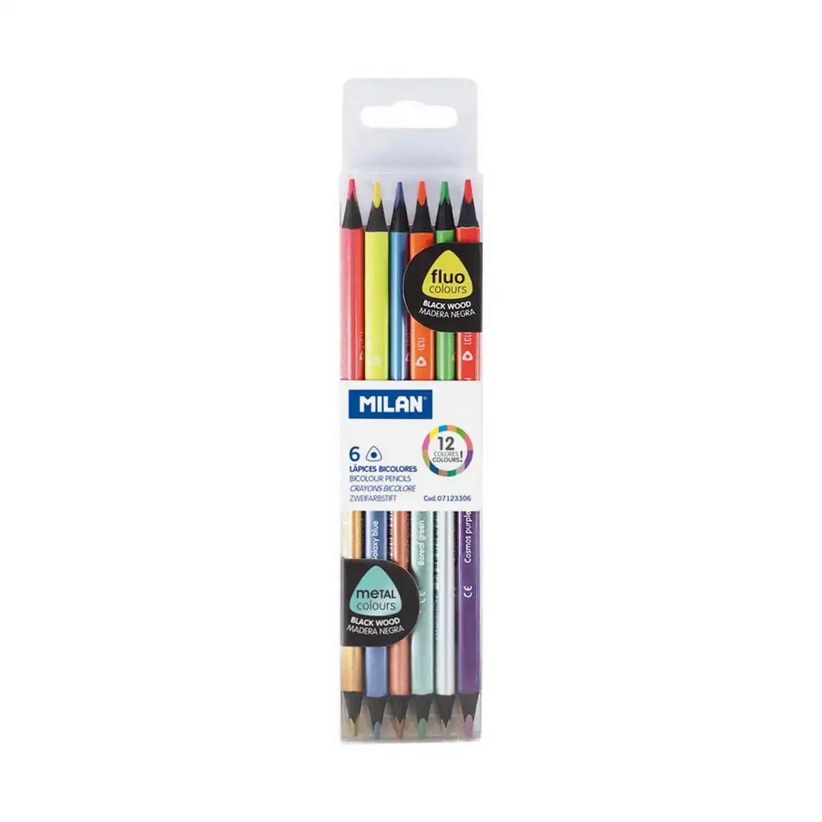 Crayons milan 7123306 metallise phosphorescent_4222. Bienvenue chez DIAYTAR COTE D'IVOIRE - Votre Plateforme Shopping pour Tous. Découvrez un large éventail de produits qui célèbrent la diversité et la beauté du Côte d'Ivoire.