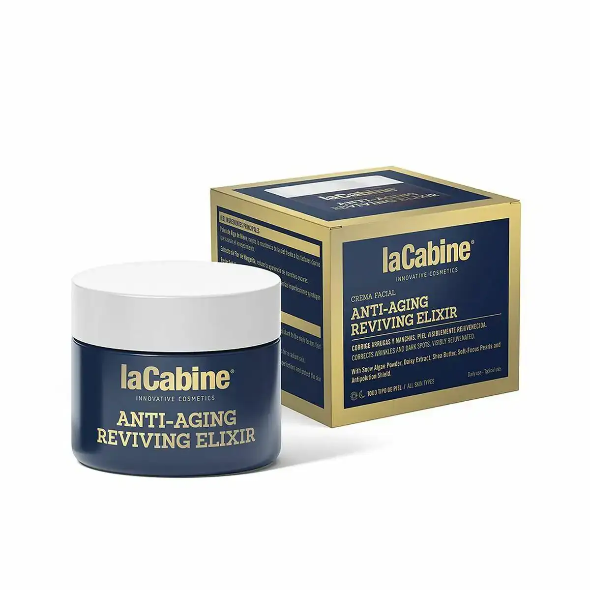 Creme anti age lacabine reviving elixir 50 ml _3994. Entrez dans l'Univers de DIAYTAR COTE D'IVOIRE - Où Chaque Produit a sa Place. Explorez nos rayons virtuels et choisissez des articles qui s'intègrent parfaitement à votre style de vie.