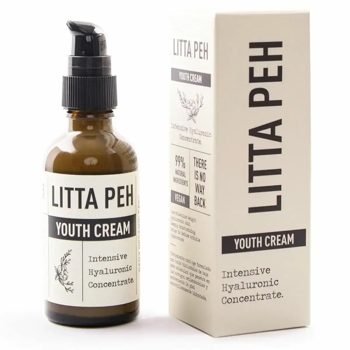 Creme anti age litta peh youth cream acide hyaluronique 50 ml _4170. Votre Destination de Choix: DIAYTAR COTE D'IVOIRE - Où l'Authenticité Rencontre la Commodité. Faites l'expérience de magasiner en ligne pour des articles qui incarnent la richesse culturelle et la modernité du Côte d'Ivoire.