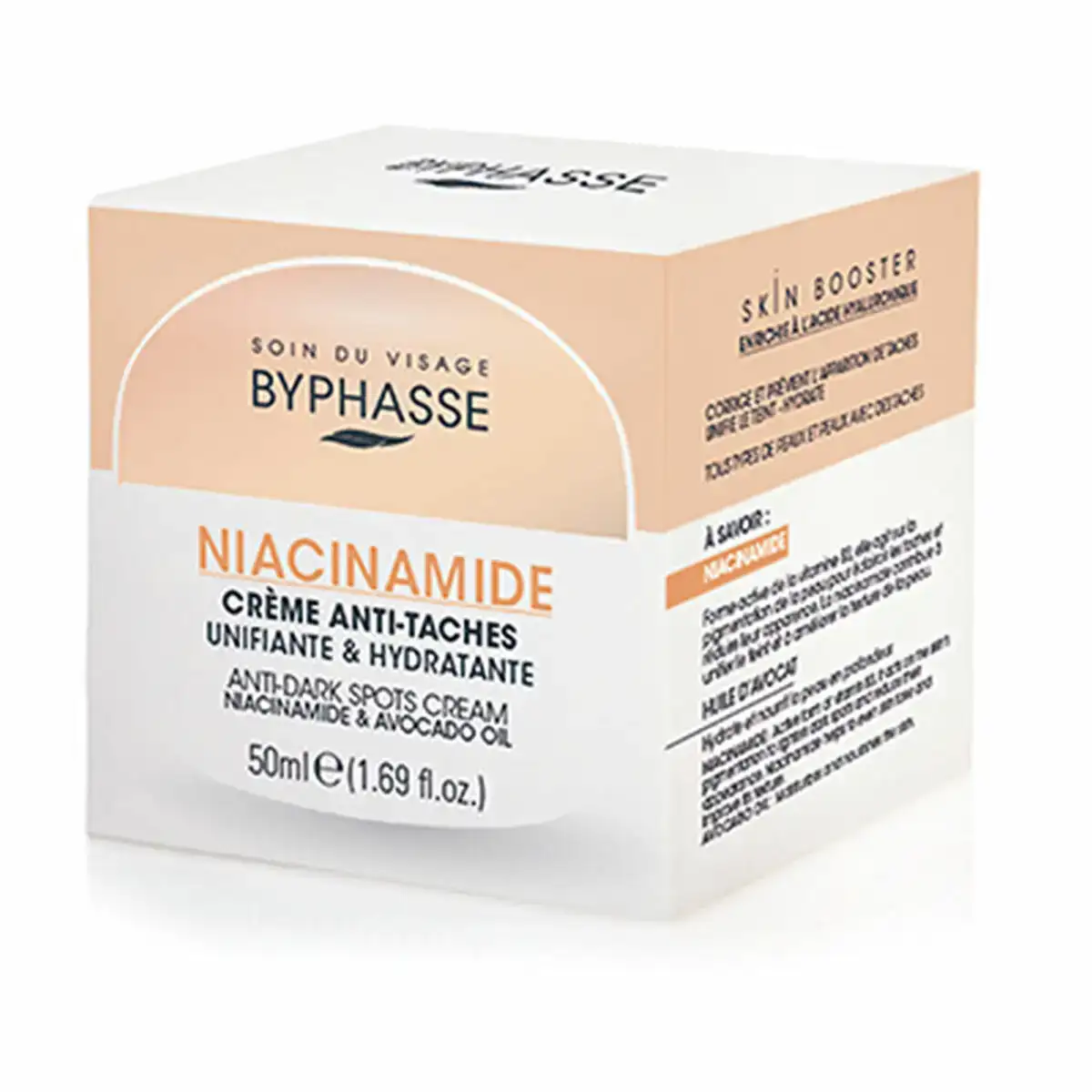 Creme anti taches byphasse niacinamide antitaches 50 ml_9505. DIAYTAR COTE D'IVOIRE - Où Chaque Achat Raconte une Histoire. Explorez notre boutique en ligne et créez votre propre narration à travers notre diversité de produits, chacun portant une signification unique.