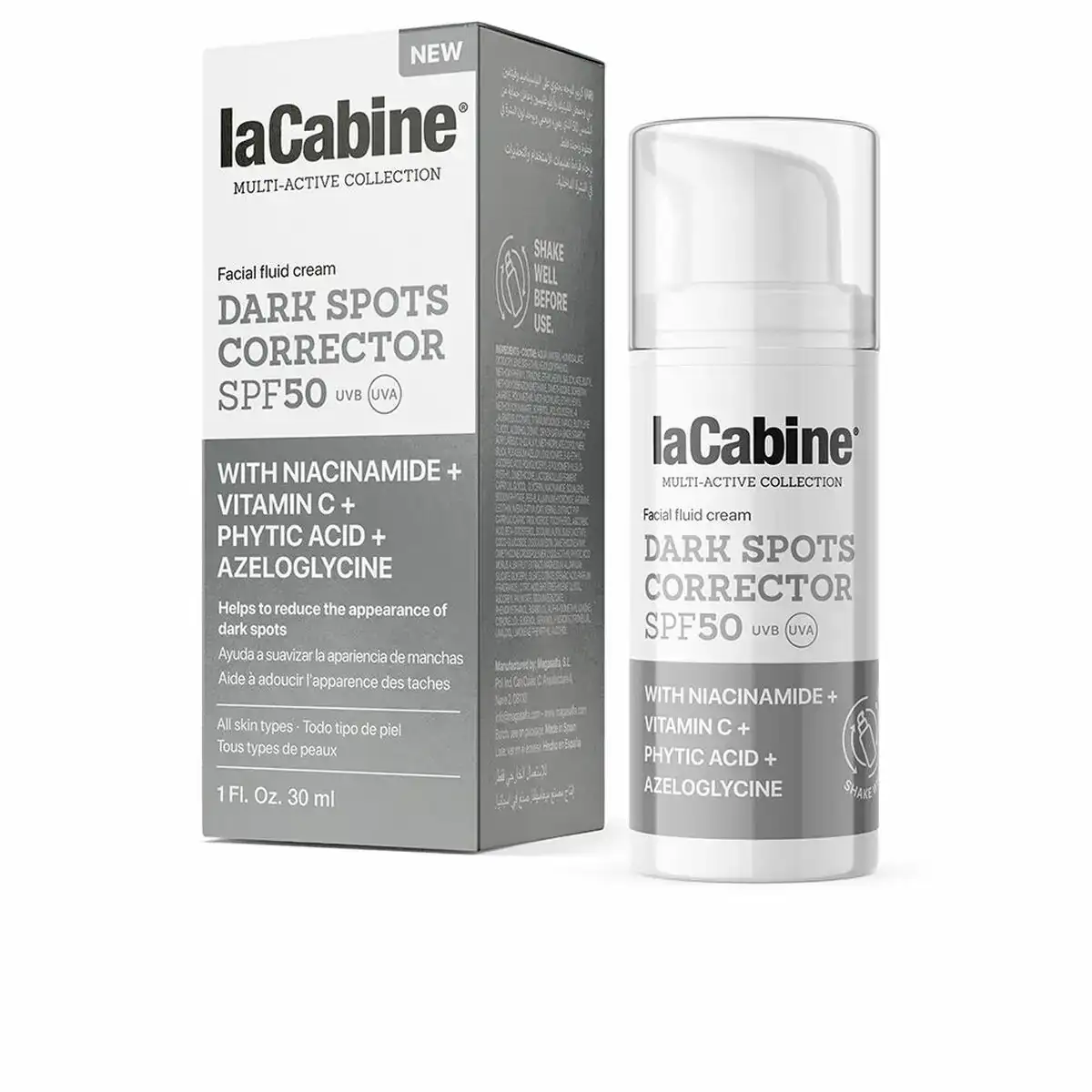 Creme anti taches lacabine fluide spf 50 30 ml_6618. DIAYTAR COTE D'IVOIRE - Votre Destination pour un Shopping Réfléchi. Découvrez notre gamme variée et choisissez des produits qui correspondent à vos valeurs et à votre style de vie.