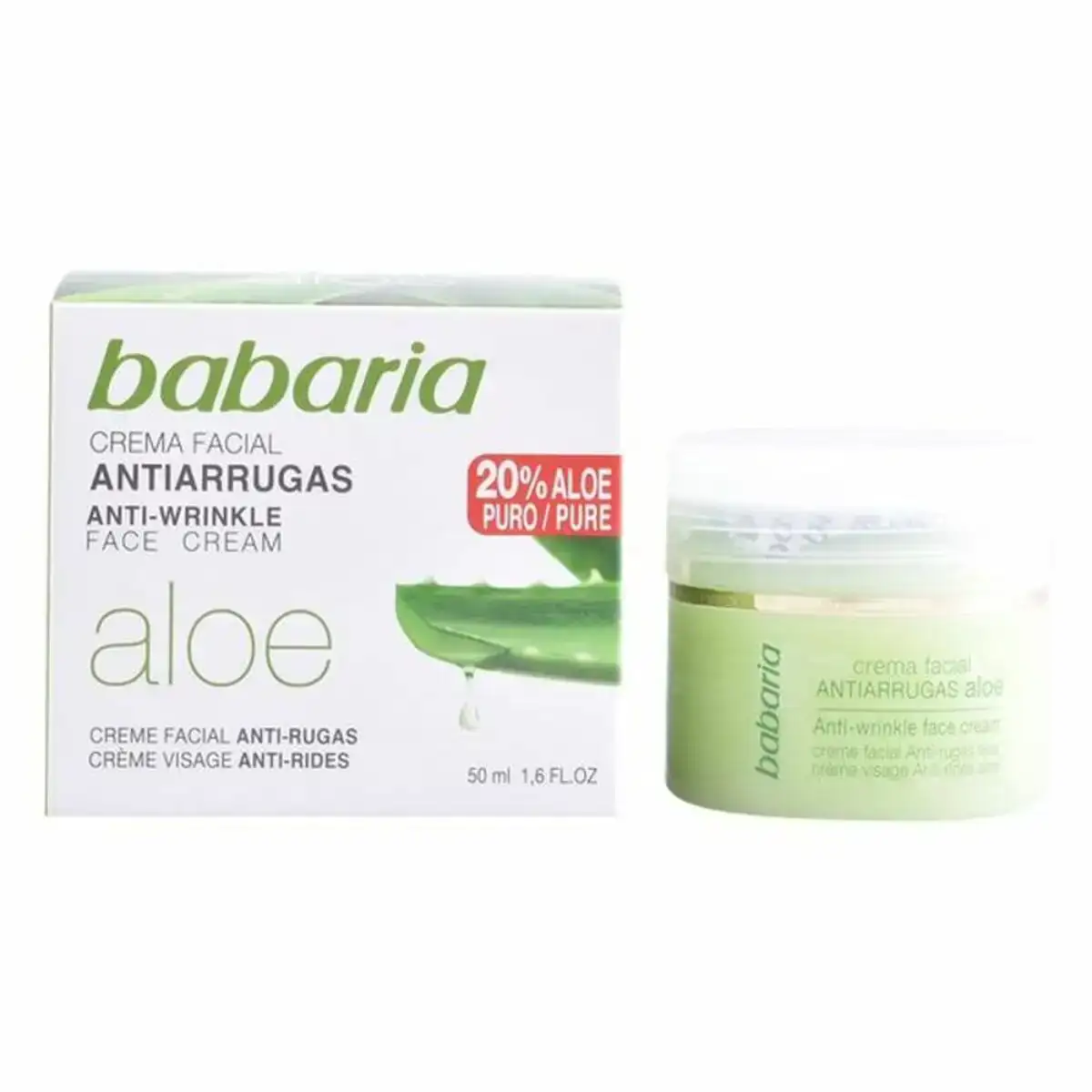 Creme antirides aloe vera babaria 50 ml _6833. Découvrez DIAYTAR COTE D'IVOIRE - Votre Source de Produits Variés et un Service Exceptionnel. Parcourez nos catégories et bénéficiez d'un service client dévoué, prêt à vous guider à chaque étape.