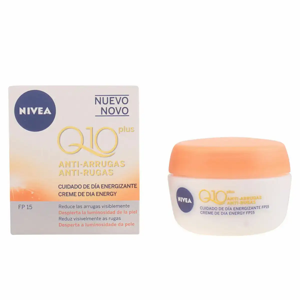 Creme antirides energisante nivea q10 spf 15 50 ml _2608. Entrez dans l'Univers de DIAYTAR COTE D'IVOIRE - Où Chaque Produit a sa Place. Explorez nos rayons virtuels et choisissez des articles qui s'intègrent parfaitement à votre style de vie.