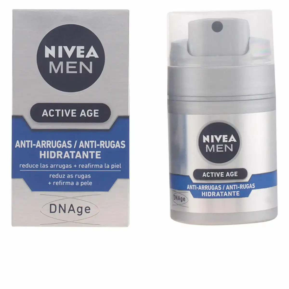 Creme antirides nivea men active age 50 ml_2902. DIAYTAR COTE D'IVOIRE - Votre Source d'Inspiration Shopping. Parcourez nos rayons et trouvez des articles qui vous inspirent, que ce soit pour votre style, votre maison ou votre vie quotidienne.