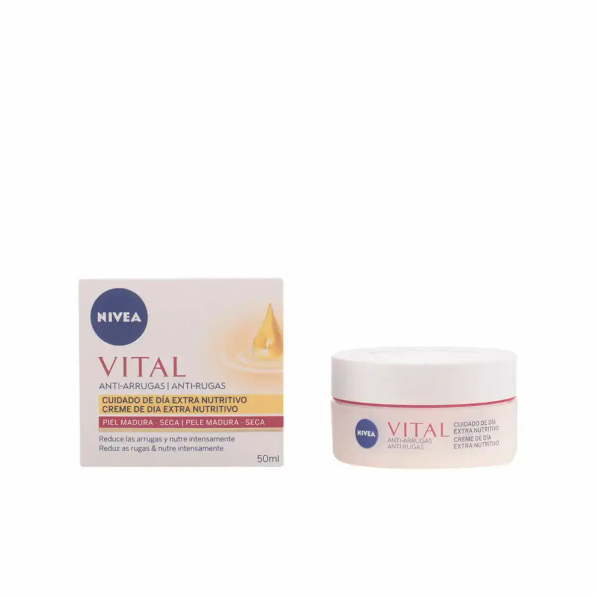 Creme antirides nivea vital argan 50 ml _7239. DIAYTAR COTE D'IVOIRE - Votre Passage vers l'Élégance Abordable. Explorez notre collection où chaque produit est choisi pour sa qualité et son accessibilité, incarnant ainsi l'essence du Côte d'Ivoire.