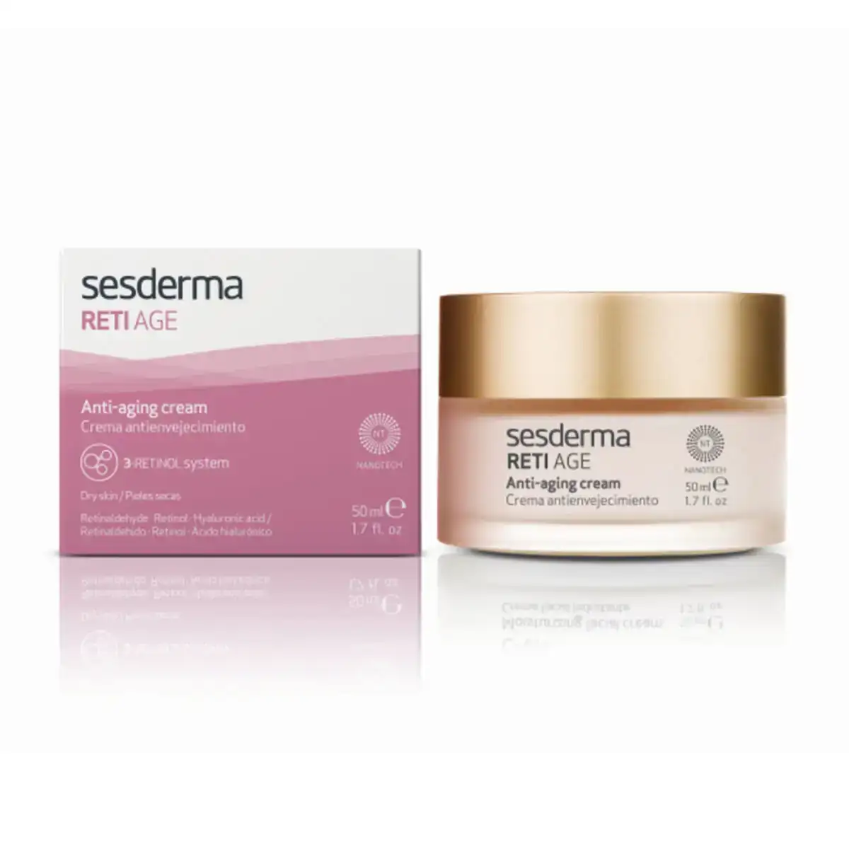 Creme antirides reti age sesderma peau seche 50 ml _9185. Bienvenue chez DIAYTAR COTE D'IVOIRE - Votre Porte d'Accès à la Diversité. Découvrez notre boutique en ligne et choisissez parmi une pléthore d'articles qui célèbrent la richesse culturelle du Côte d'Ivoire et au-delà.